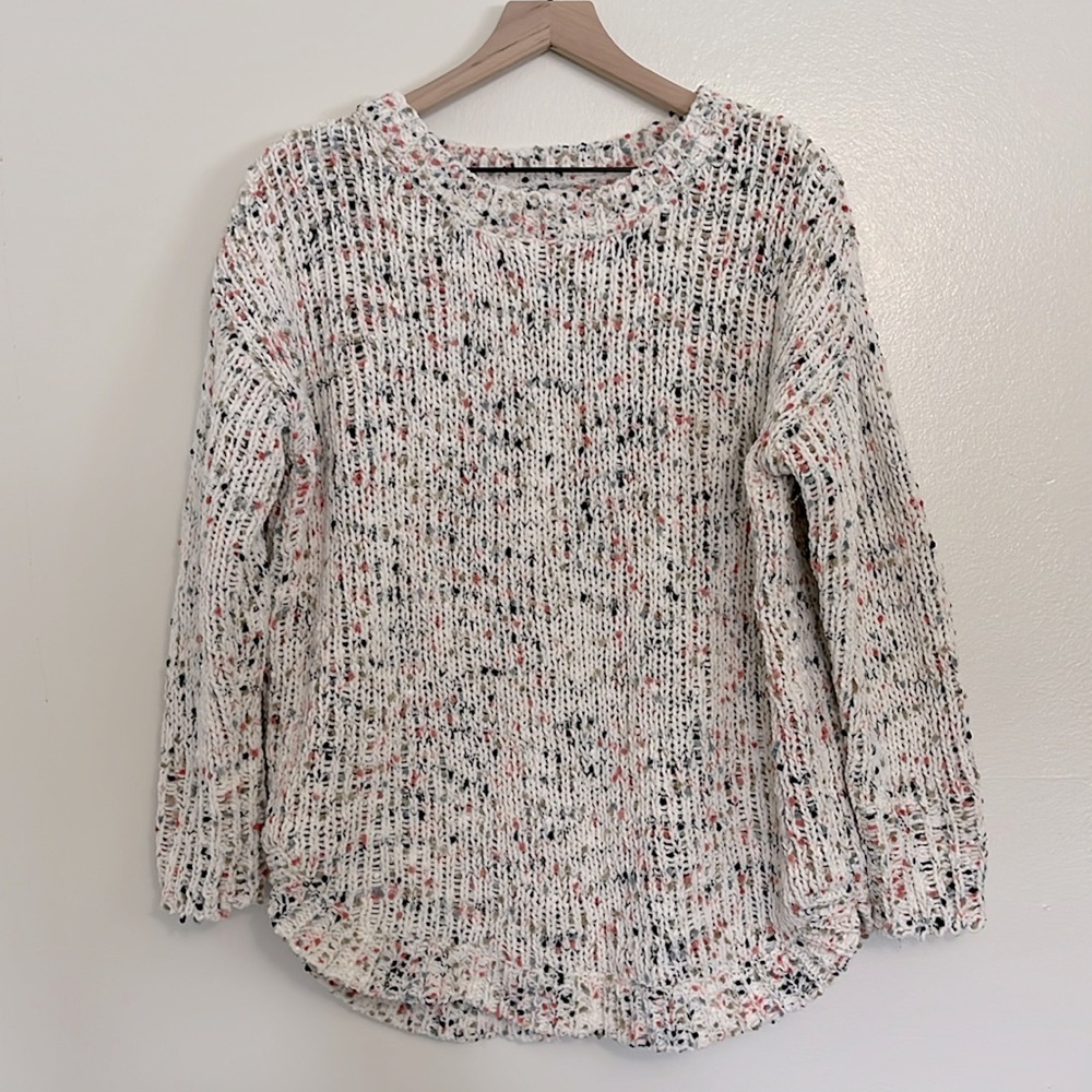 Harper Heritage Open Knit Confetti Sweater